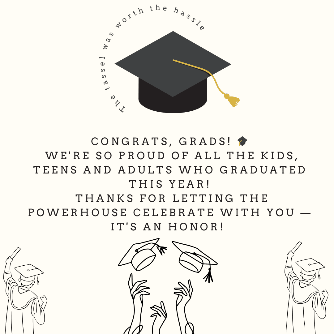 May Graduating Fun may graphic for content